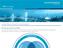 Tablet Screenshot of consulting4drive.com